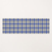 スコットランド人は一族のHannayのタータンチェックを向きます ヨガマット (正面(横))