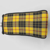 スコットランド人は一族のMacLeodのタータンチェック格子縞を着色します ゴルフヘッドカバー (正面)