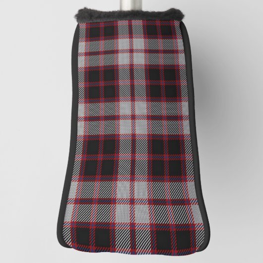 スコットランド人は一族のMacPhersonのタータンチェック格子縞を着色します ゴルフヘッドカバー (回転90)