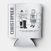 スコットランド人は中学生を撃退する新しい方法を持っている 缶クーラー (正面)