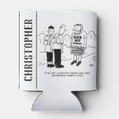 スコットランド人は中学生を撃退する新しい方法を持っている 缶クーラー (裏面)