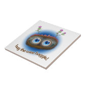 スコットランド人は「警笛音Haggisをはやし立てます タイル (側面)