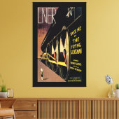 スコットランド人を引き締め飛んでいるる キャンバスプリント (インサイチュ (リビング))