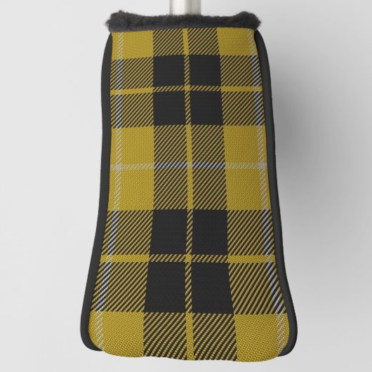 スコットランド人色の一族のバークレイの服のタータンチェック格子縞 ゴルフヘッドカバー (回転90)