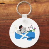 スコットランド人 キーホルダー (正面)