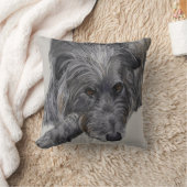 スコットランド人Deerhound クッション (ブランケット)