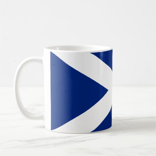 スコットランド人Saltire コーヒーマグカップ (左)