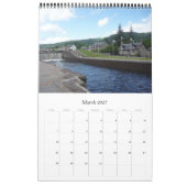 スコットランド写真 カレンダー (3月 2027)