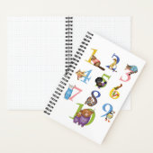 スコットランド動物スパイラルノート10 ノートブック (内側)