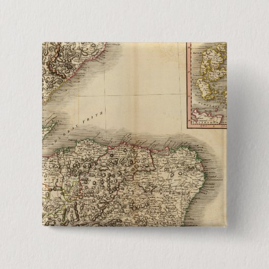 スコットランド北東部 缶バッジ (正面)