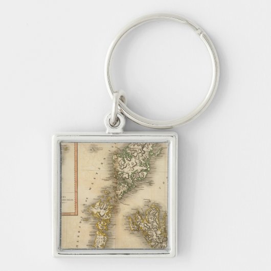 スコットランド北部 キーホルダー (正面)