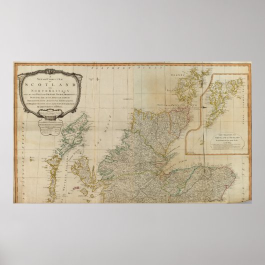 スコットランド北部 ポスター (正面)