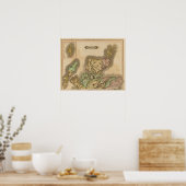 スコットランド北部 ポスター (キッチン)