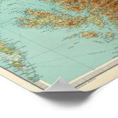 スコットランド北部 ポスター (角)