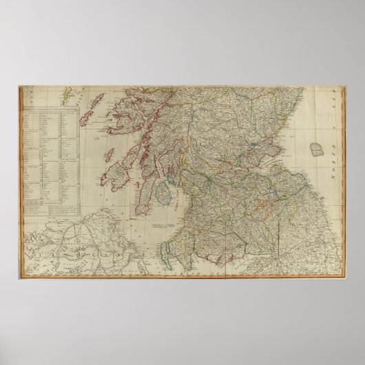 スコットランド南部 ポスター (正面)