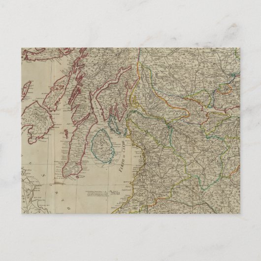 スコットランド南部 ポストカード (正面)