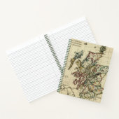 スコットランド古モダン代 ノートブック (内部)