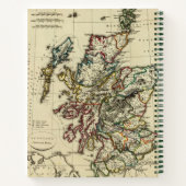 スコットランド古モダン代 ノートブック (裏面)