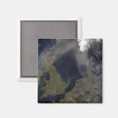 スコットランド吹上空のアフリカの塵 マグネット (正面/裏面)