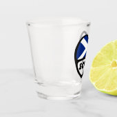 スコットランド国コードフラグハート, SCO ショットグラス (左)
