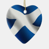 スコットランド国旗とセントアンドリュー愛国心 セラミックオーナメント (右)