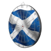 スコットランド国旗とセントアンドリュー愛国心 ダーツボード (正面右)