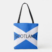 スコットランド国旗のスコットランド トートバッグ (裏面)