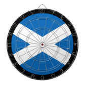 スコットランド国旗のダーツボード&ダーツ/ゲームボード ダーツボード (正面)