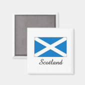 スコットランド国旗のデザイン マグネット (正面/裏面)
