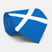 スコットランド国旗のネックタイ ネクタイ (ロール)