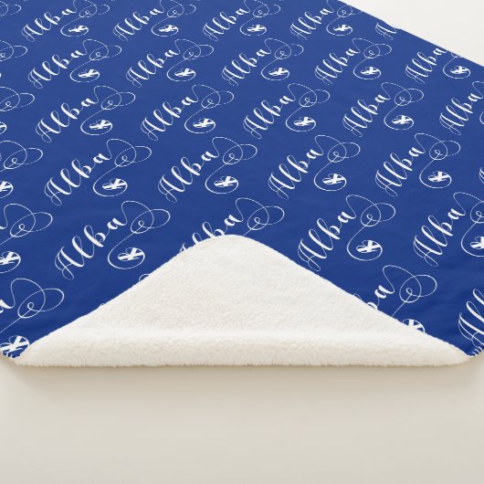 スコットランド国旗のハート、アルバ、スコットゲール シェルパブランケット (3/4)