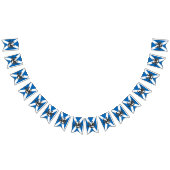 スコットランド国旗のパーティー、スコットランド旗、横紋散 バンティングフラッグ (全)