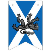 スコットランド国旗のパーティー、スコットランド旗、横紋散 バンティングフラッグ (第1の旗)