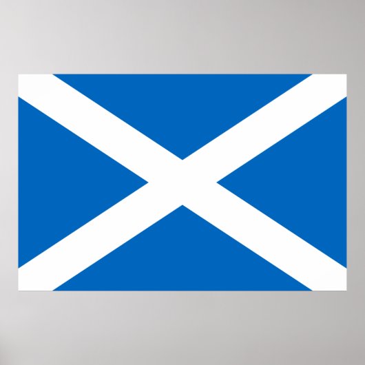 スコットランド国旗のポスター ポスター (正面)