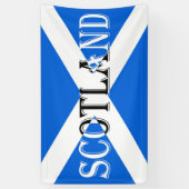 スコットランド国旗の反転bnrcnt 横断幕 (縦)