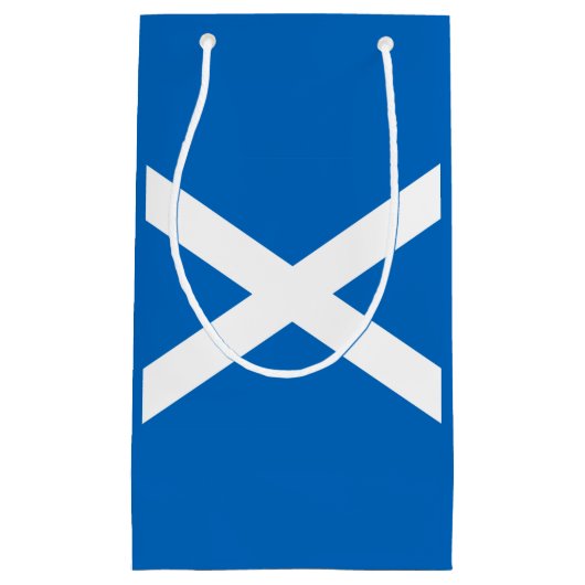 スコットランド国旗の抱き枕 スモールペーパーバッグ (正面)