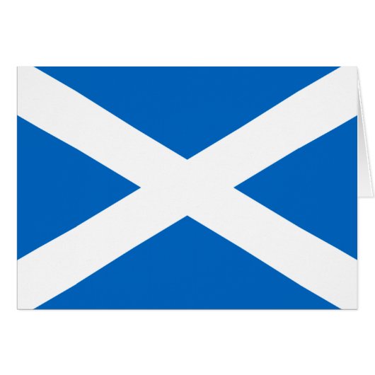 スコットランド国旗の自由 (正面横)