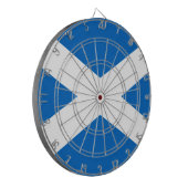 スコットランド国旗の自由 ダーツボード (正面左)