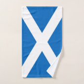 スコットランド国旗を持つハンドタオル統一された（王国） ハンドタオル (ハンドタオル)