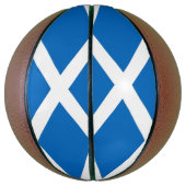 スコットランド国旗を持つフルサイズバスケットボール,英国 バスケットボール (縦)