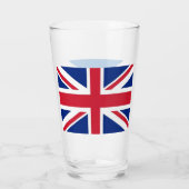 スコットランド国旗を持つ愛国的なガラスのカップ タンブラーグラス (裏面)