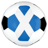 スコットランド国旗を掲げた愛国的なサッカーボール サッカーボール (回転)