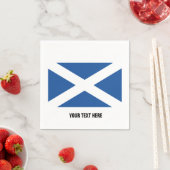 スコットランド国旗カスタムパーティーナプキン スタンダードカクテルナプキン (インサイチュ)