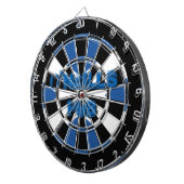 スコットランド国旗カスタム(ダーツボード) ダーツボード (正面右)