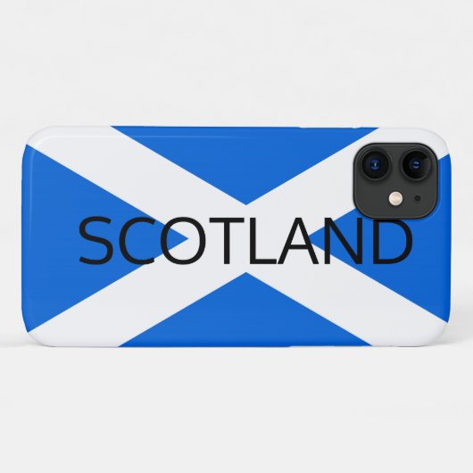 スコットランド国旗スコットランドiphcnt Case-Mate iPhoneケース (裏面(横))