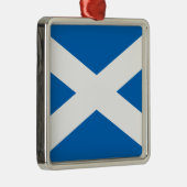 スコットランド国旗セントアンドリューのクロスサル メタルオーナメント (右)