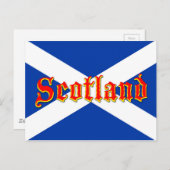スコットランド国旗 – イメ高品質ージ ポストカード (正面/裏面)
