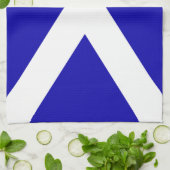 スコットランド国旗 キッチンタオル (折り畳み)