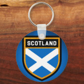 スコットランド国旗 キーホルダー (正面)