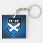 スコットランド国旗 キーホルダー (裏面)